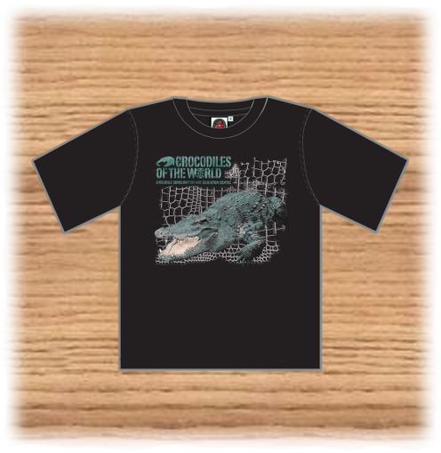 Adult Black Siamese Croc T-Shirt