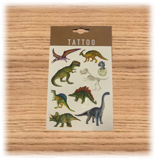 Nature Planet Dino Tattoos