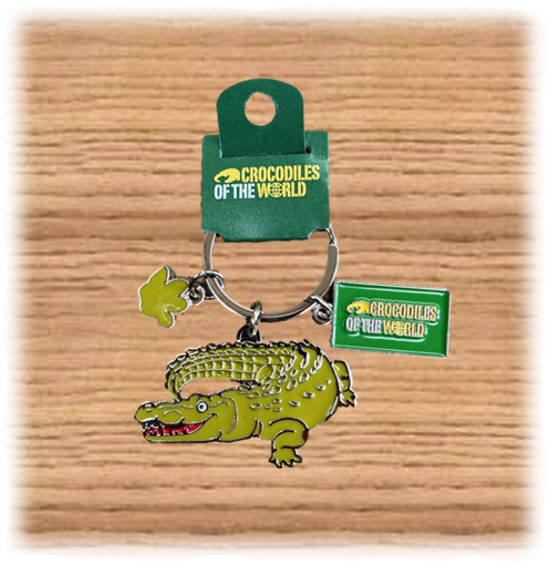 COTW Metal Crocodile Keyring